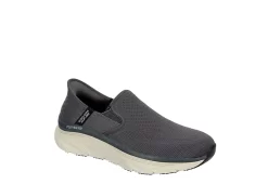 Skechers Mens Slip-ins Dlux Walker Orford - Dark Grey