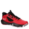 Under Armour Mens Lockdown 6 Basketball Shoe - Red -Shoe Shop US 01 601365 00
