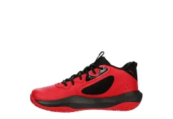 Under Armour Mens Lockdown 6 Basketball Shoe - Red -Shoe Shop US 01 601365 03