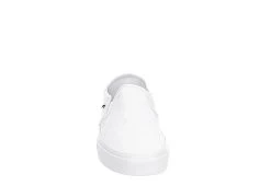 Vans Mens Asher Slip On Sneaker - White -Shoe Shop US 01 630261 02