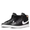 Nike Mens Court Royale 2 Mid Sneaker - Black -Shoe Shop US 01 631166 00