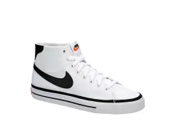 Nike Mens Court Legacy Mid Sneaker - White