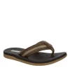 West Harris Boys Cove Flip Flop Sandal - Brown -Shoe Shop US 01 702213 00