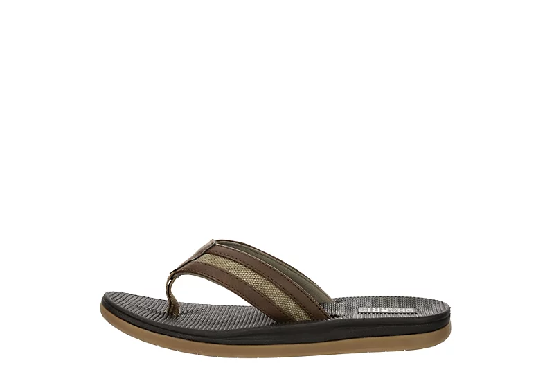 West Harris Boys Cove Flip Flop Sandal - Brown 6 West Harris Boys Cove Flip Flop Sandal - Brown - Image 4