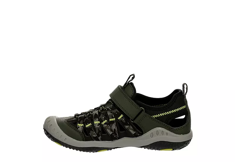 Highland Creek Boys Fisher Water Shoe - Olive 6 Highland Creek Boys Fisher Water Shoe - Olive - Image 4