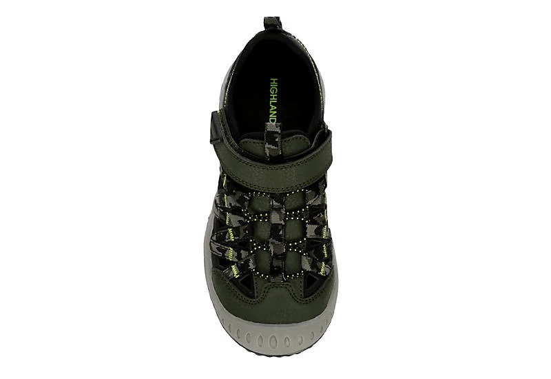 Highland Creek Boys Fisher Water Shoe - Olive 8 Highland Creek Boys Fisher Water Shoe - Olive - Image 6
