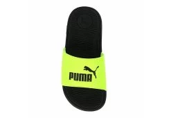 Puma Boys Cool Cat 2.0 Sport Slide Sandal - Lime -Shoe Shop US 01 702760 05