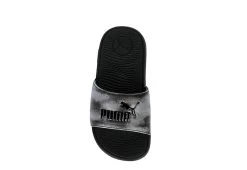 Puma Boys Cool Cat 2.0 Sport Slide Sandal - Black -Shoe Shop US 01 702912 05