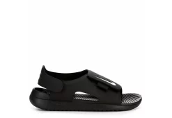 Nike Boys Sunray Adjust Outdoor Sandal - Black -Shoe Shop US 01 730121 01