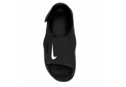 Nike Boys Sunray Adjust Outdoor Sandal - Black -Shoe Shop US 01 730121 05