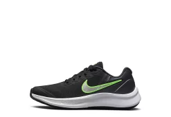 Nike Boys Star Runner Sneaker - Black -Shoe Shop US 01 807459 02