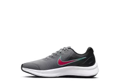 Nike Boys Star Runner Sneaker - Grey -Shoe Shop US 01 807460 02