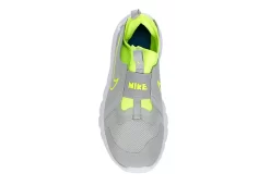 Nike Boys Flex Runner 2 Slip On Sneaker - Grey -Shoe Shop US 01 807734 05