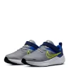 Nike Boys Downshifter 12 Slip On Sneaker - Grey -Shoe Shop US 01 807761 00