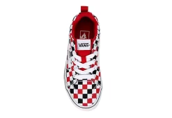 Vans Boys Filmore Sneaker - Red -Shoe Shop US 01 808096 05