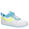 Nike Boys Court Borough 2 Low Top Sneaker - White -Shoe Shop US 01 808158 00