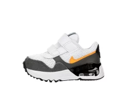 Nike Boys Infant Air Max Systm Td Sneaker - White -Shoe Shop US 01 808165 03